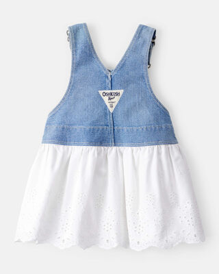 Product image 2 of Baby Eyelet Denim Jumper Dress