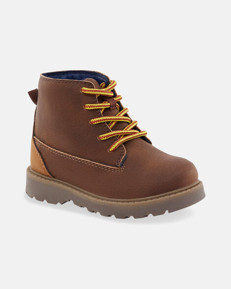 Toddler Boy Fashion Boots - Brown