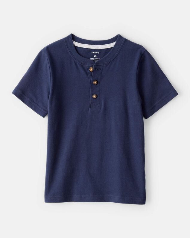 Product image 1 of Toddler Short-Sleeve Henley Tee