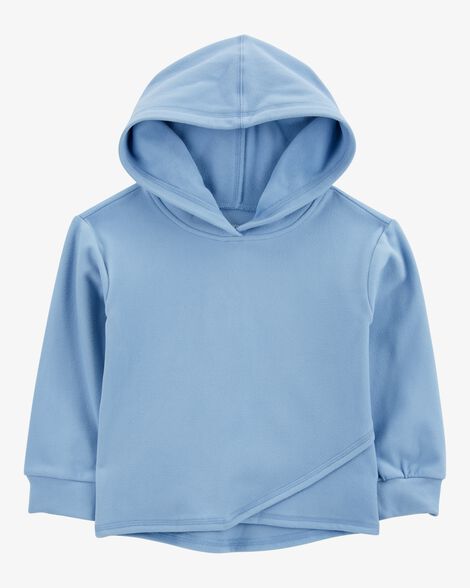 Product image 1 of Toddler Criss Cross Fleece Hoodie - Blue