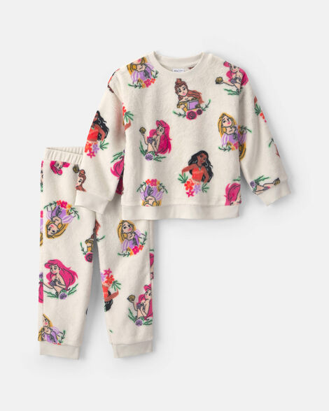 toddler girl 2-piece disney© princess long-sleeve top & pant set