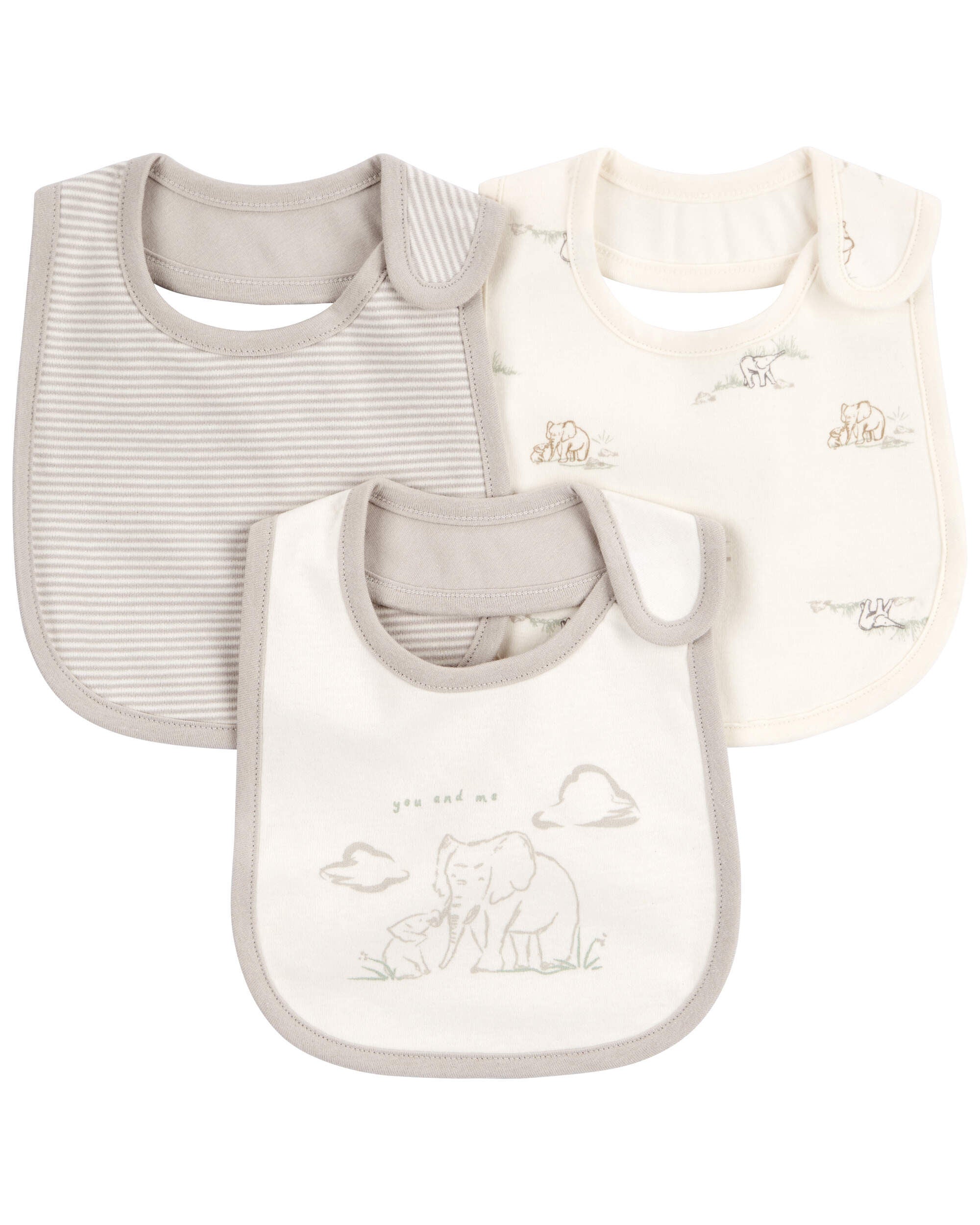 Baby 3 Pack Teething Bibs Carter s Carter s