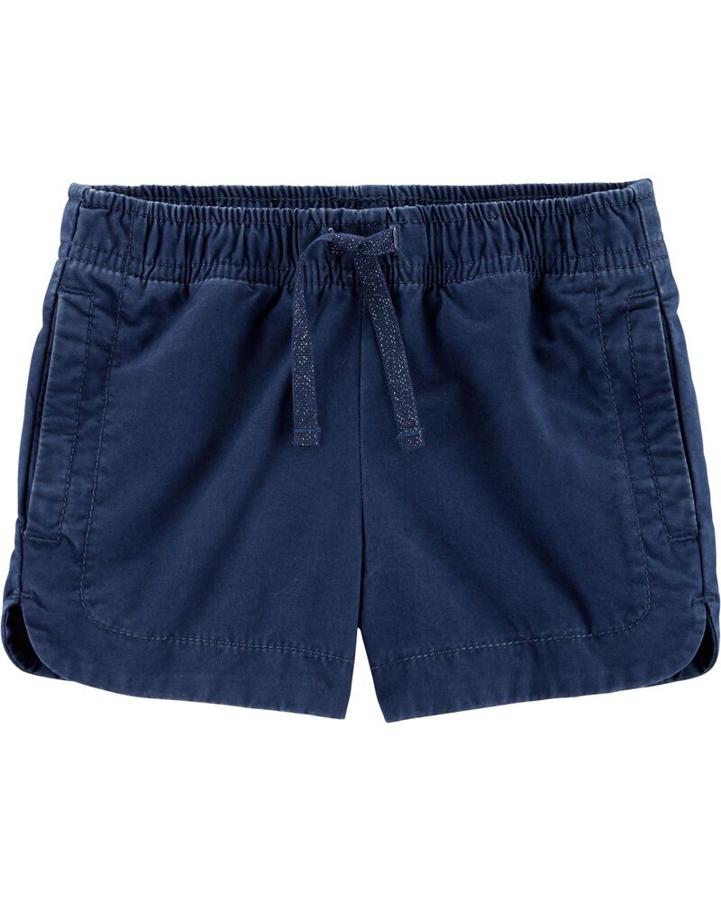 Stretch Cotton Girls short Twisted Cuff Short Balloon Short Light Cotton Short Pant
