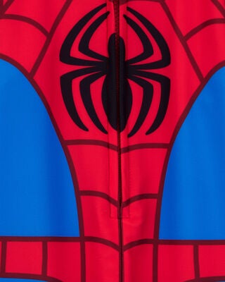 Product image 2 of Toddler Marvel™ Spider-Man 1-Piece Rashguard Swimsuit - Blue/Red