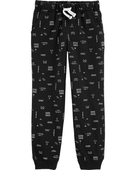Gamer Pull-On French Terry Joggers