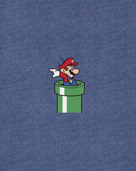 Product image 2 of Kid Super Mario Pocket Tee - Navy