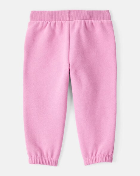 Product image 2 of Baby Girl DayDream Fleece Joggers - Pink