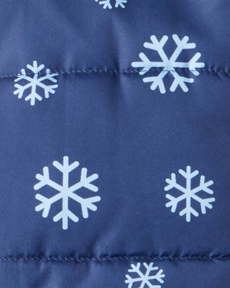 Toddler 2-Piece Bluey™ Hooded Snowsuit Jacket & Bib Set - Blue