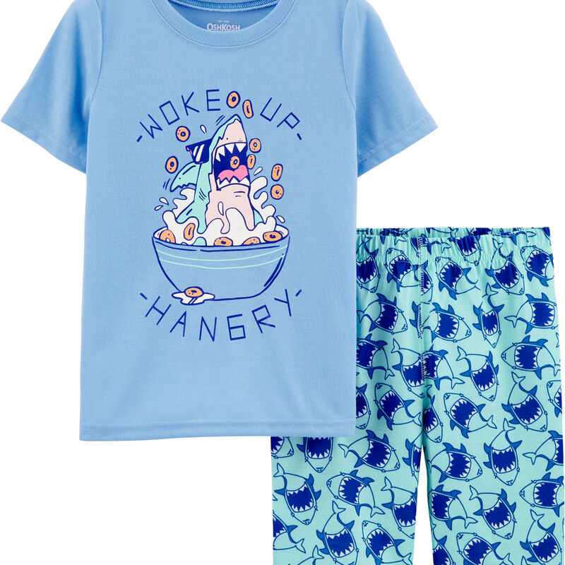 Hangry Shark Short Set Pjs Carters Com