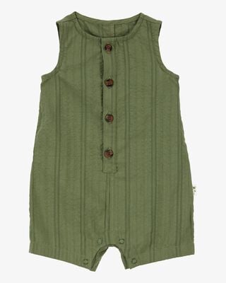 Baby Palm Tree Cotton Romper