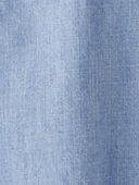 Chambray Denim - Baby Organic Cotton Chambray Jumpsuit, Selected