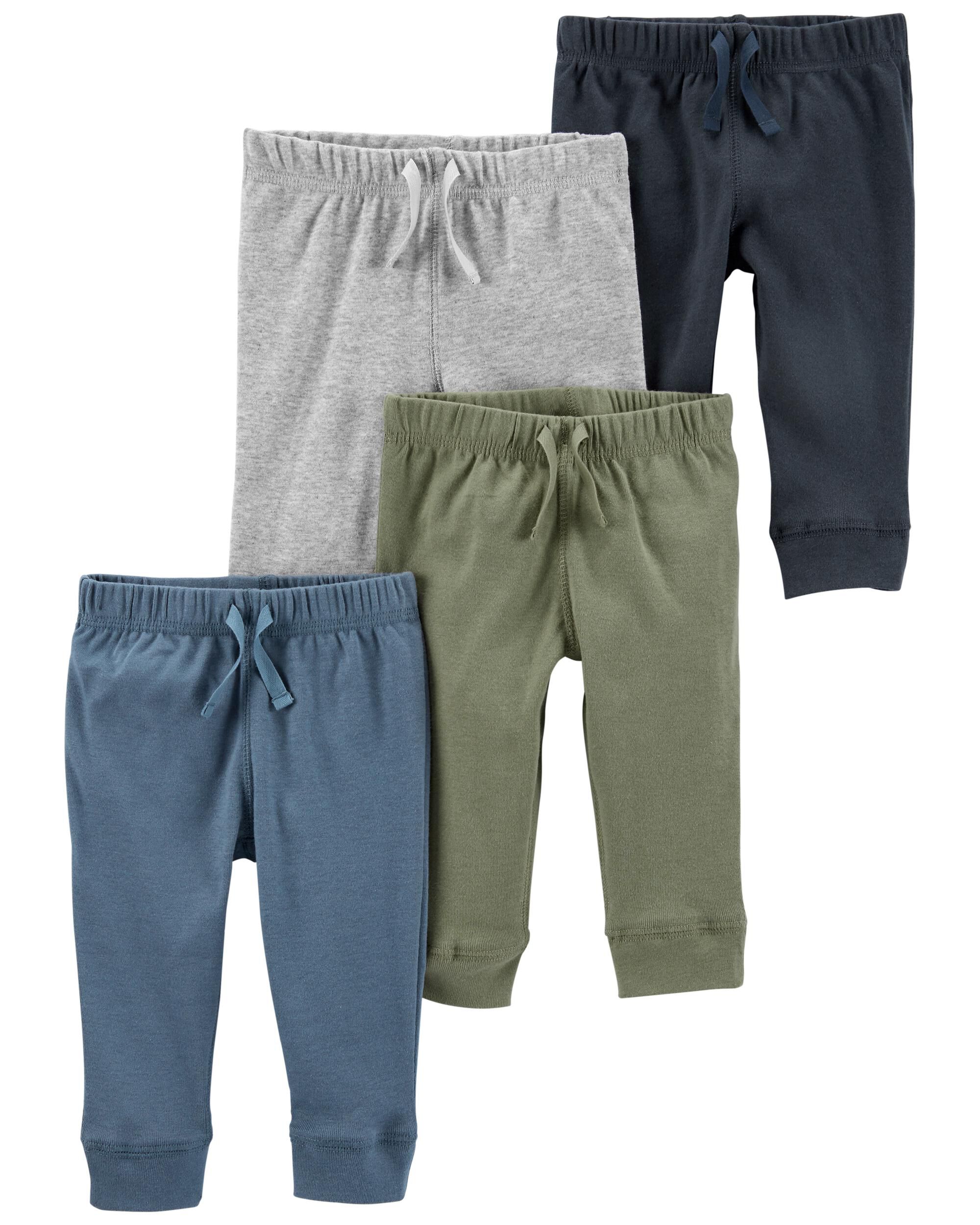 Multi Baby 4-Pack Cotton Pants 