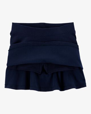 Product image 2 of Toddler Ponte Knit Uniform Skirt - Navy