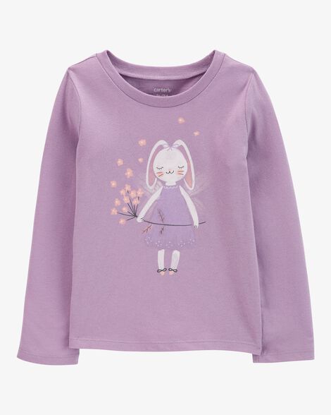  Product image 1 of Toddler Bunny Long-Sleeve Graphic Tee