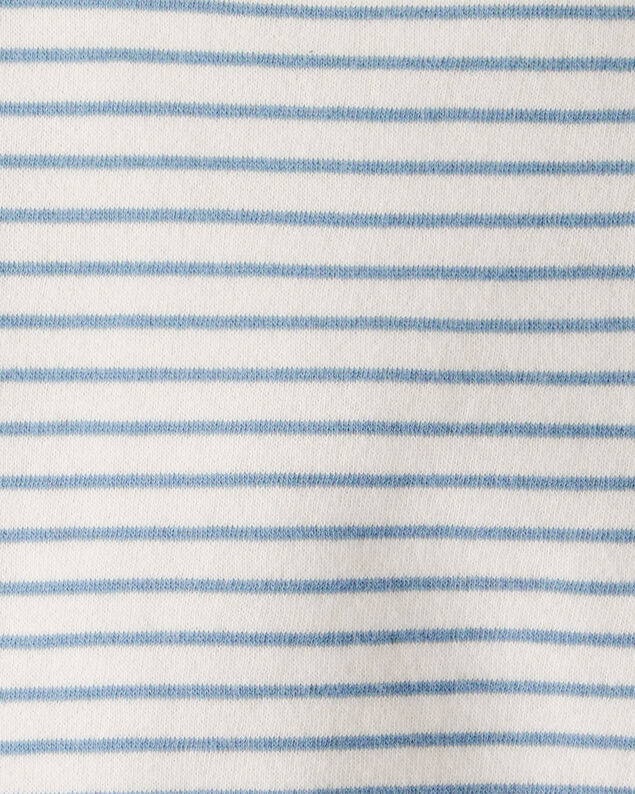 Product image 2 of Baby Boy Stripe Fleece Pullover Sweatshirt - Blue