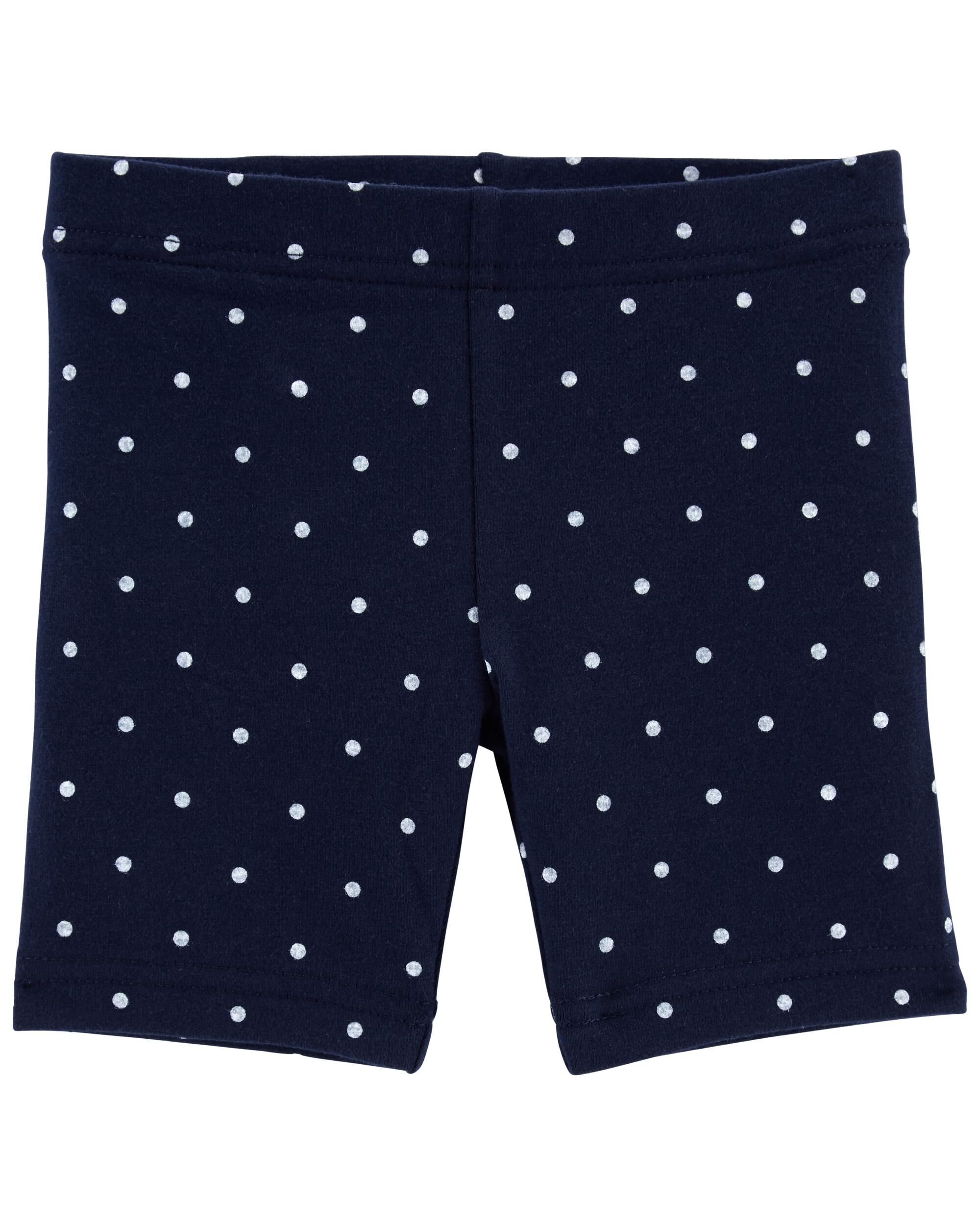 Blue polka dot shorts Sale