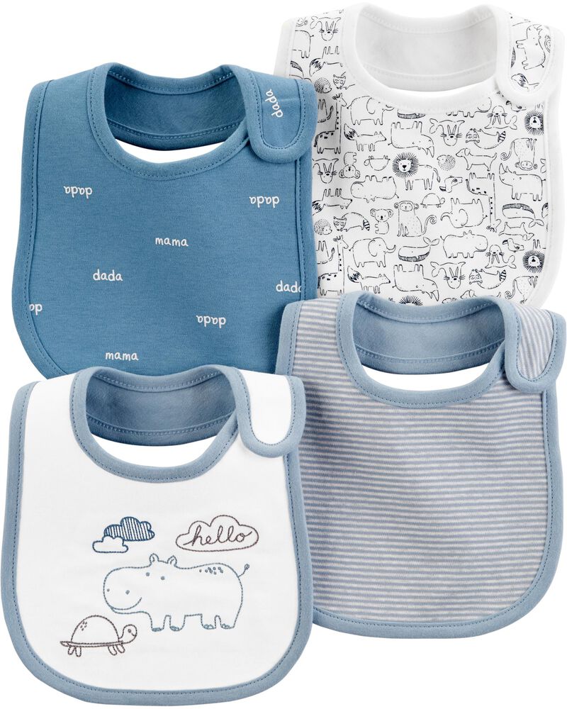 4 Pack Koala Teething Bib Carters Com