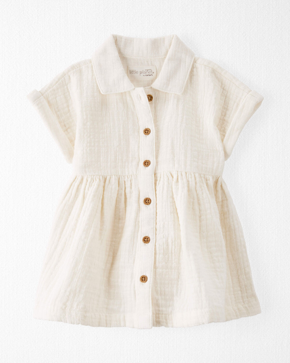 Baby Organic Cotton Gauze Dress - Little Planet | Carter's
