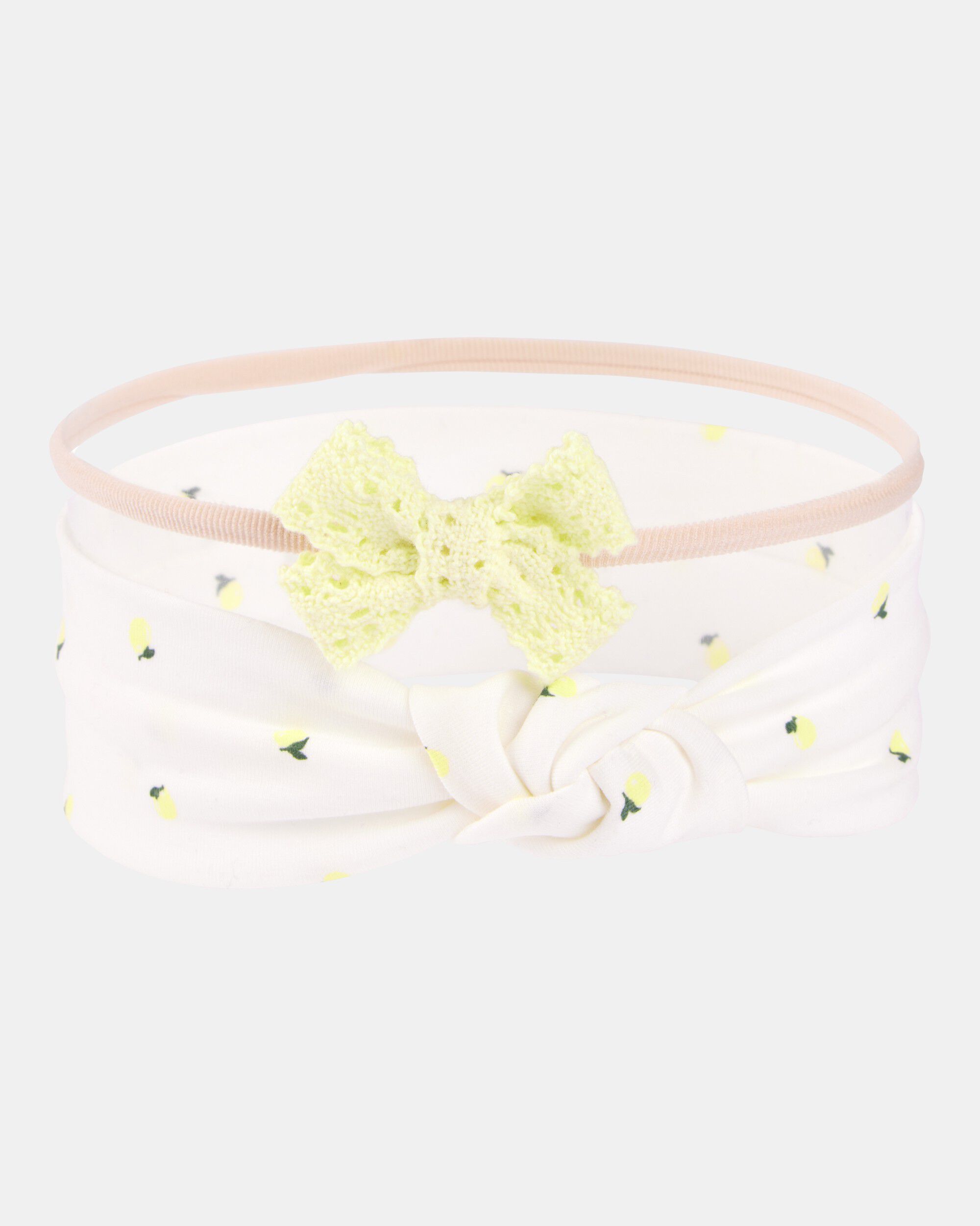 Baby Girl 2-Pack Headwraps - Yellow