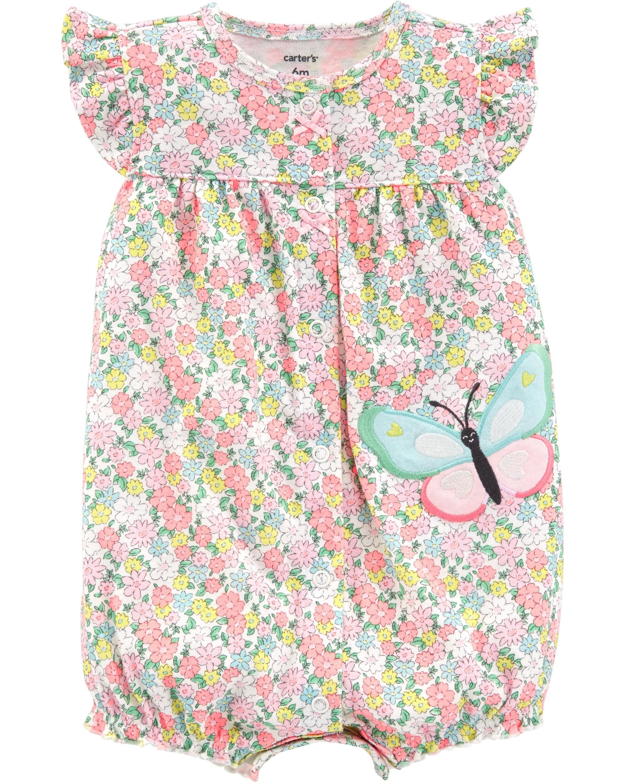 butterfly romper dress