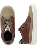 Brown - Kid Willis High Top Sneakers, Selected