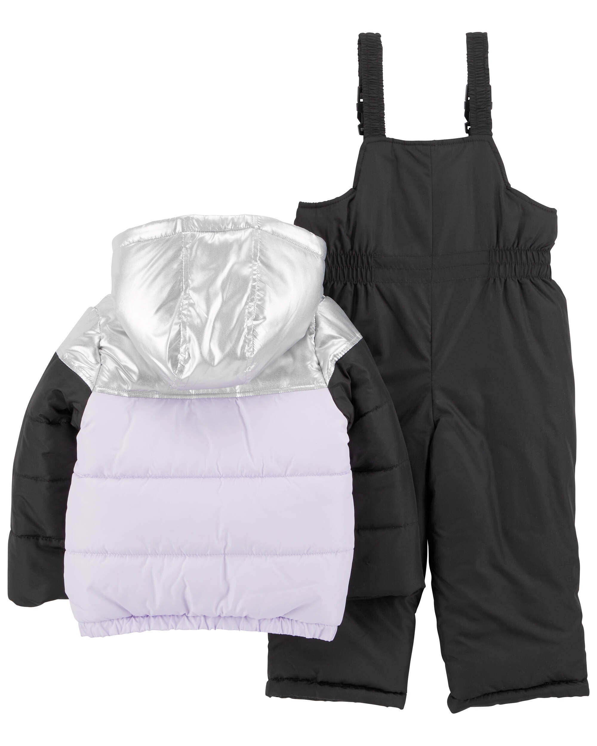 Toddler 2 Piece Metallic Snowsuit Set Carter s Carter s