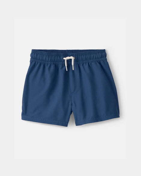 toddler boy swim trunks - navy