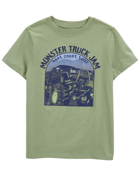 Kids This Kids Loves Monster Trucks Tshirt Green Big Foot Car Tee Kids This Kids Loves Monster Trucks Tshirt Green Big Foot Car Tee