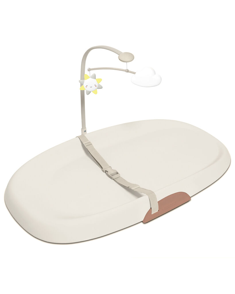 Skip Hop Nursery Style Wipe-Clean Changing Pad - 16 in - Oat