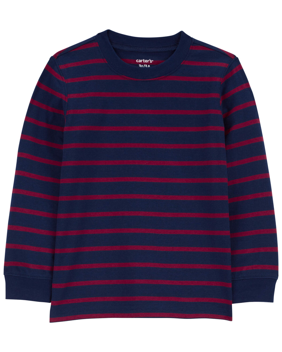 Toddler Striped Long-Sleeve Tee - Carter