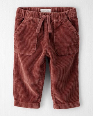Baby Organic Cotton Denim Cargo Pants