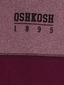 Maroon - Kid OshKosh Logo Zip Jacket, Selected
