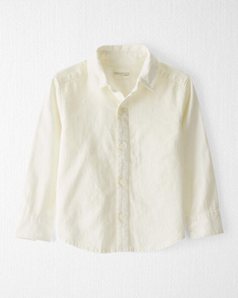  Product image 1 of Toddler Boy Linen Button-Front Shirt 
