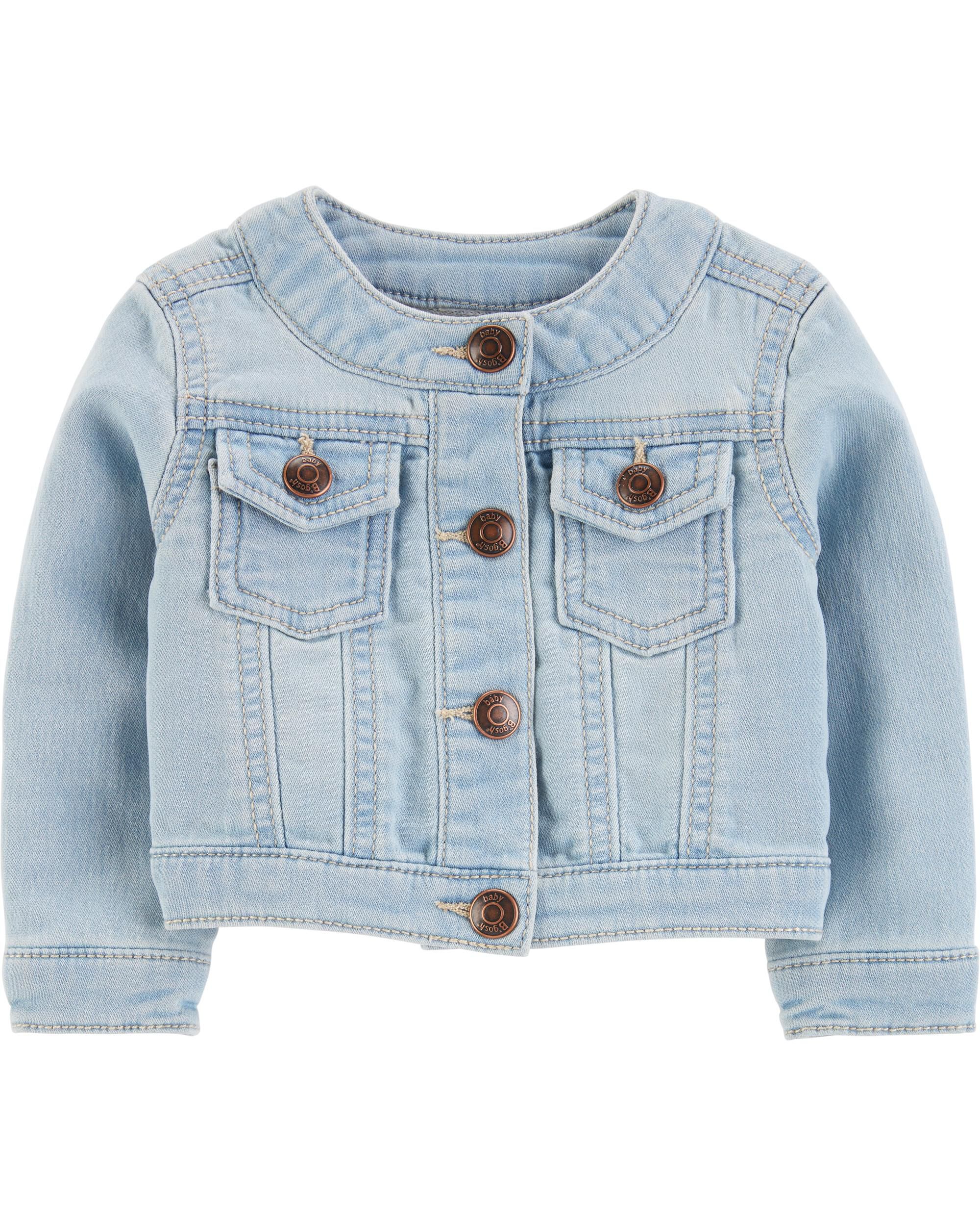 Kohls girls jean jacket top