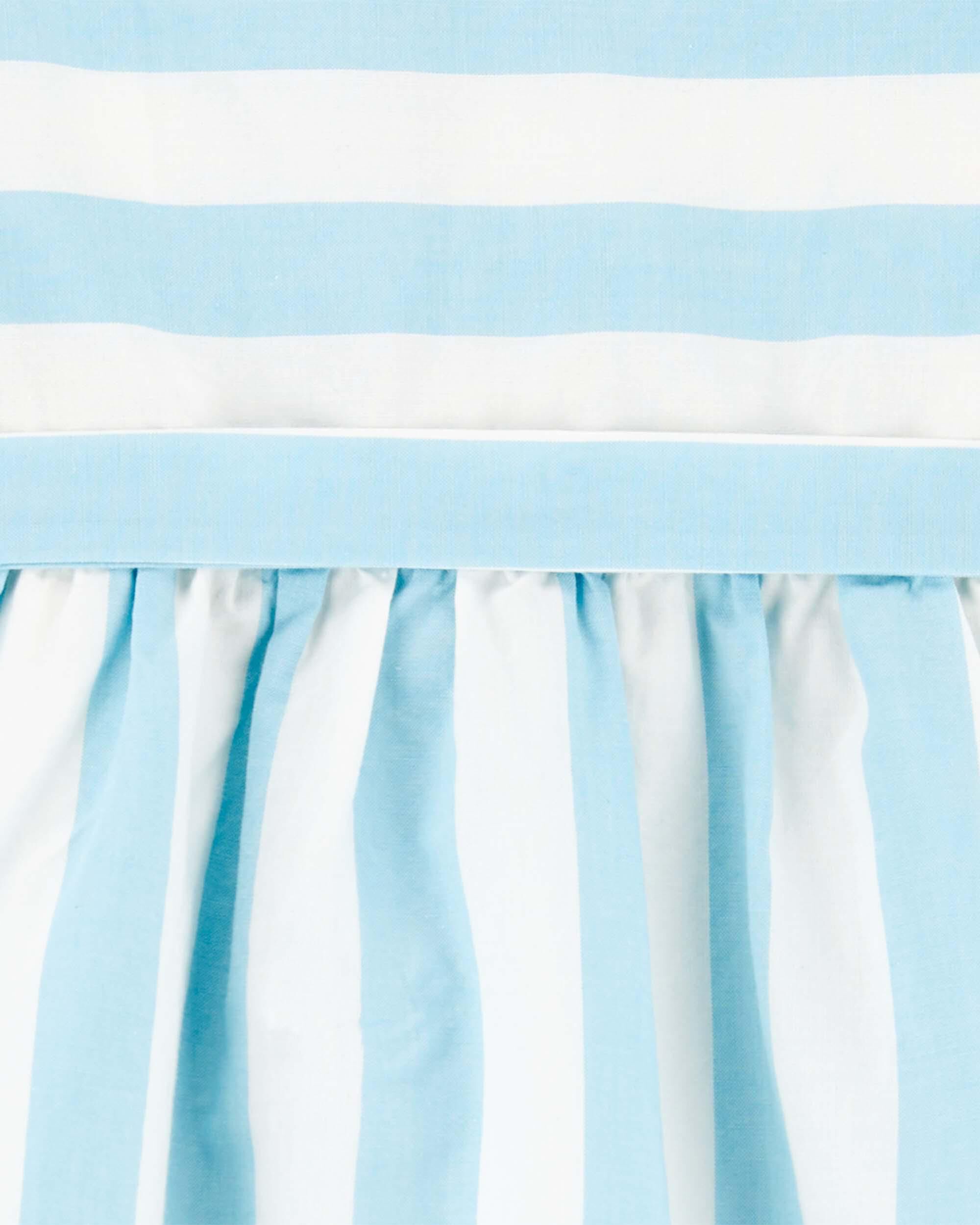 Carters striped skirt dress top