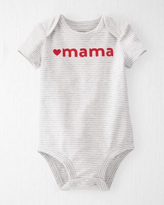 Product image 1 of Baby Organic Cotton Mama Bodysuit
