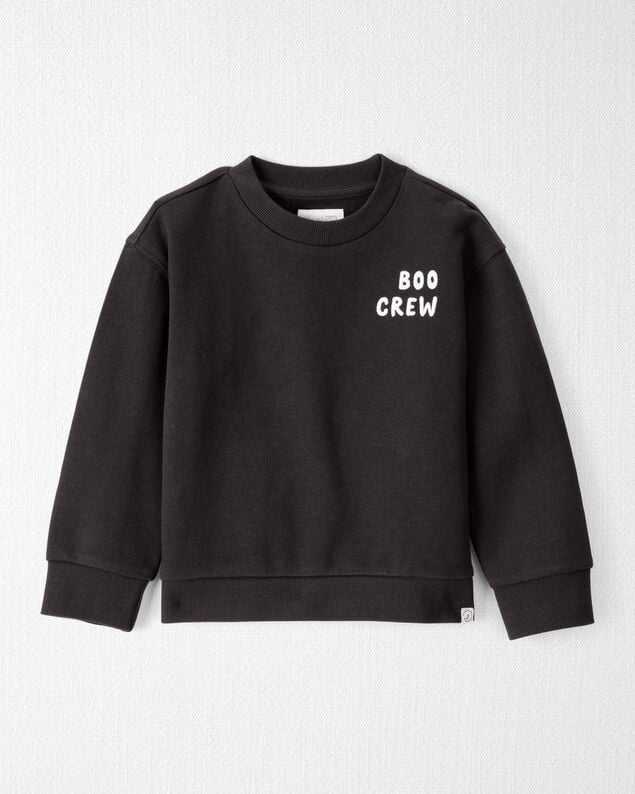 Product image 1 of Toddler Organic Cotton Boo Crew Sweatshirt