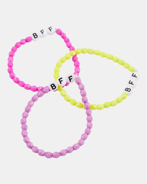 kid 3-pack bracelets - multi