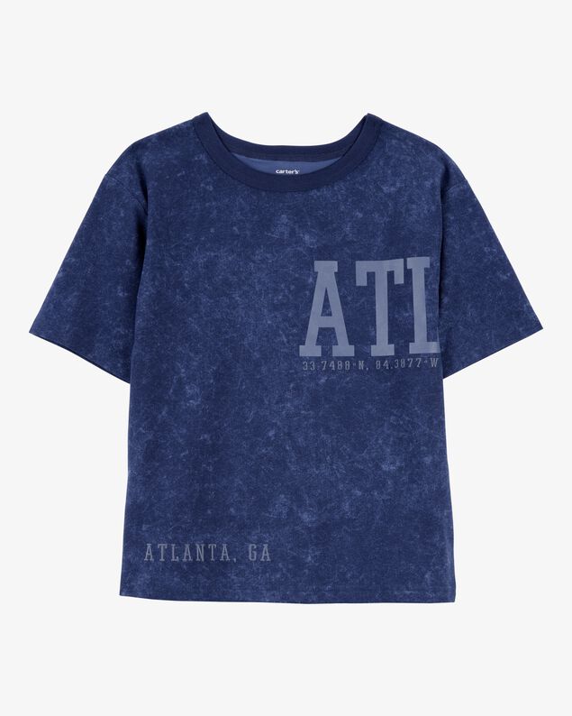 Product image 1 of Kid ATL Graphic Tee - Blue