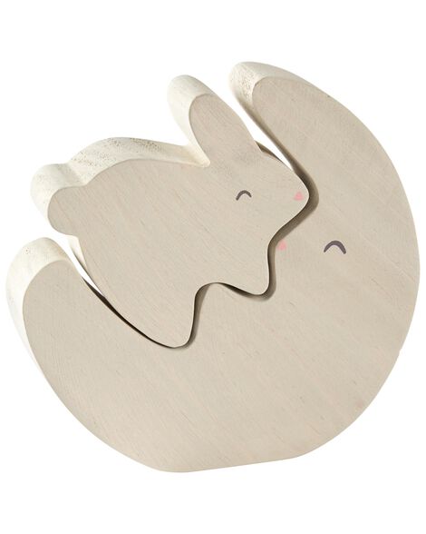  Product image 1 of Baby Little Planet Bunny Wooden Puzzle