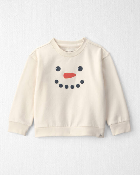 Toddler Fleece Pullover Sweatshirt Made with Organic Cotton