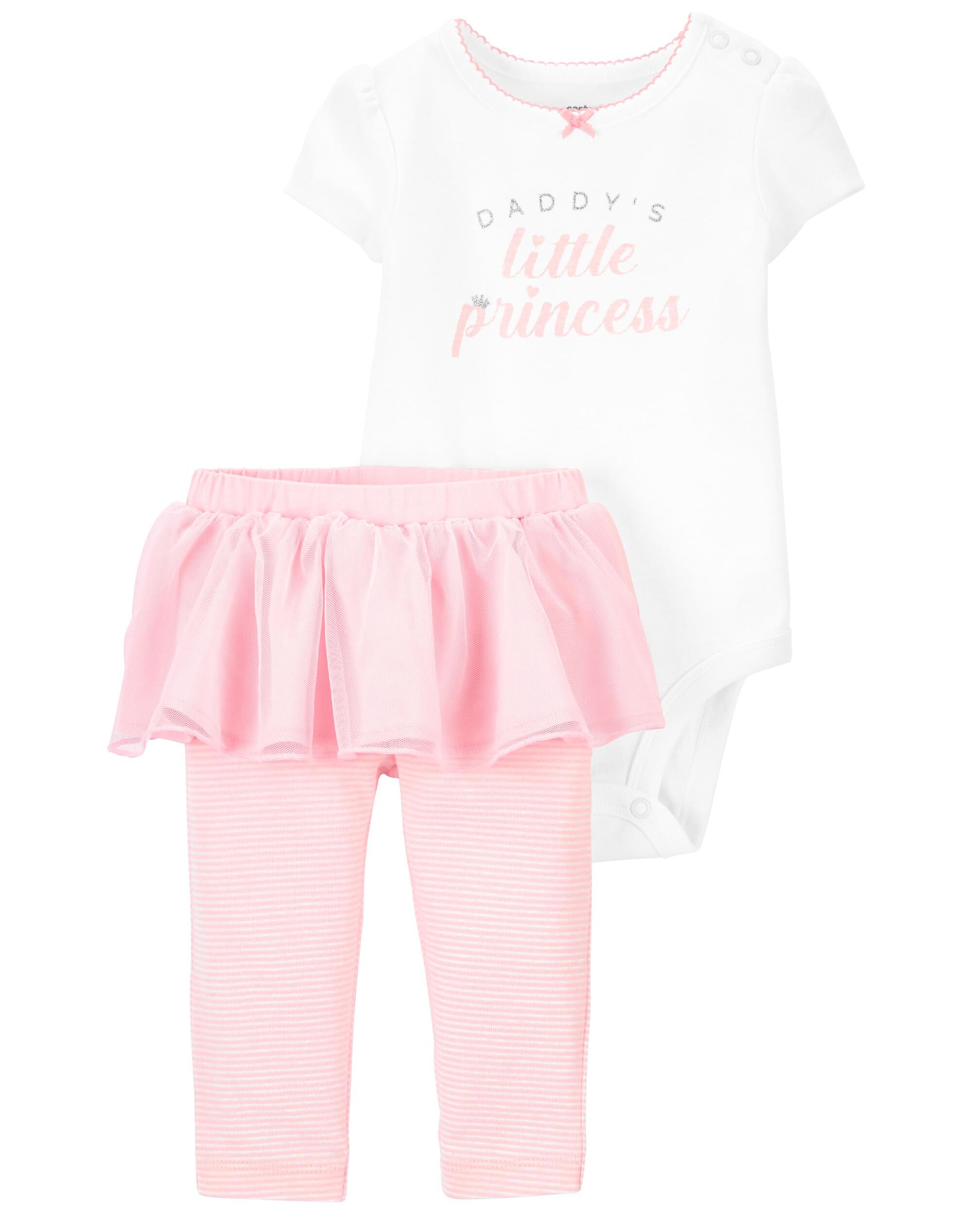 *DOORBUSTER* 2-Piece Princess Bodysuit & Tutu Pant Set