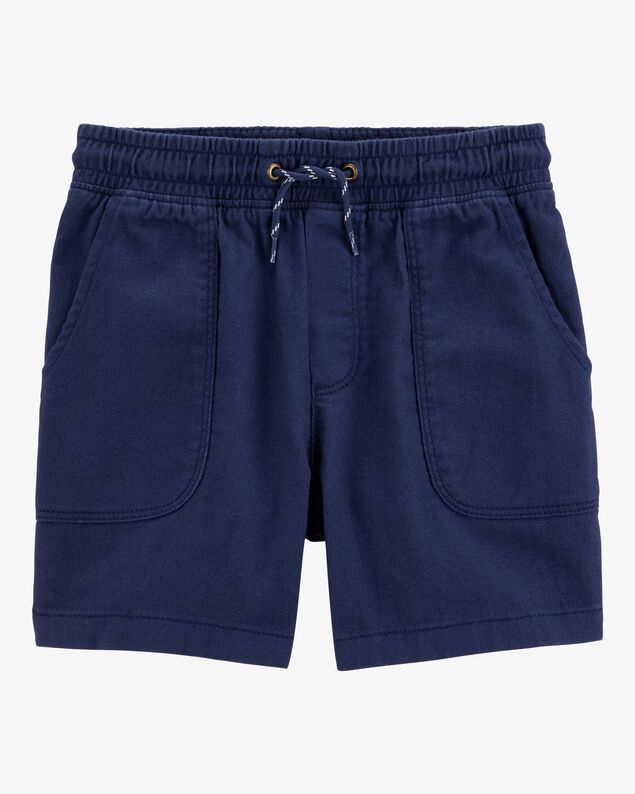 Product image 1 of Boys Pull-On Twill Shorts - Navy