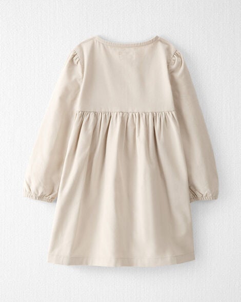  Product image 2 of Toddler Organic Cotton Corduroy Button-Front Dress