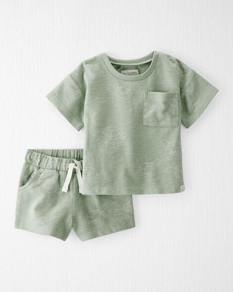 Product image 1 of Baby 2-Piece Turtles Set Made with Organic Cotton