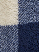 Navy/White - Baby Plaid Fleece Pullover, Selected