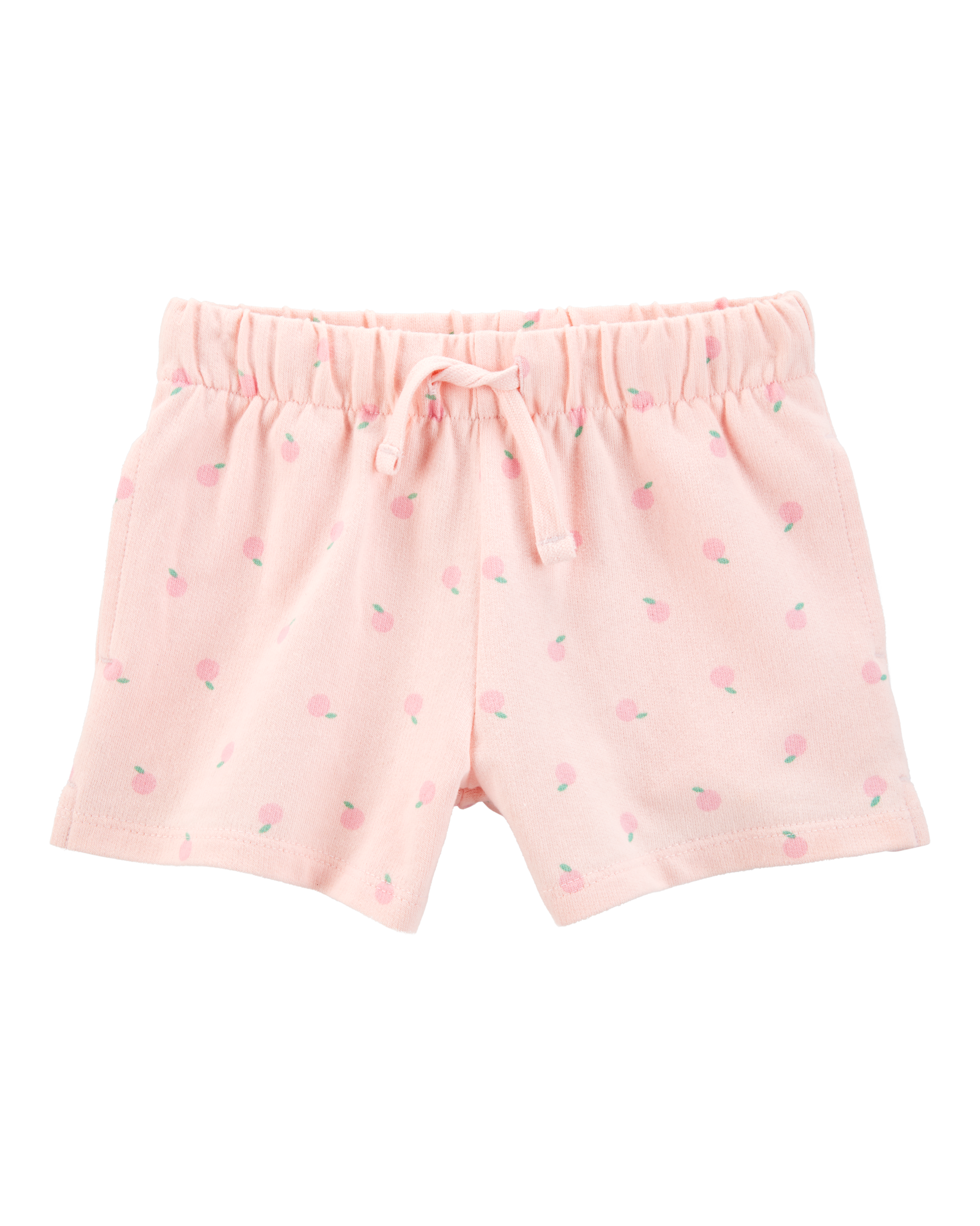 Toddler Girl Pull-On French Terry Shorts - Pink