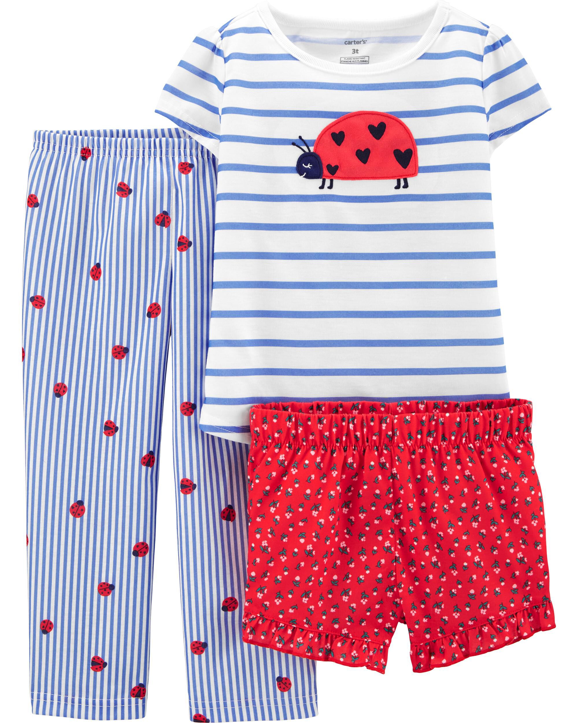 Carters ladybug pajamas clearance