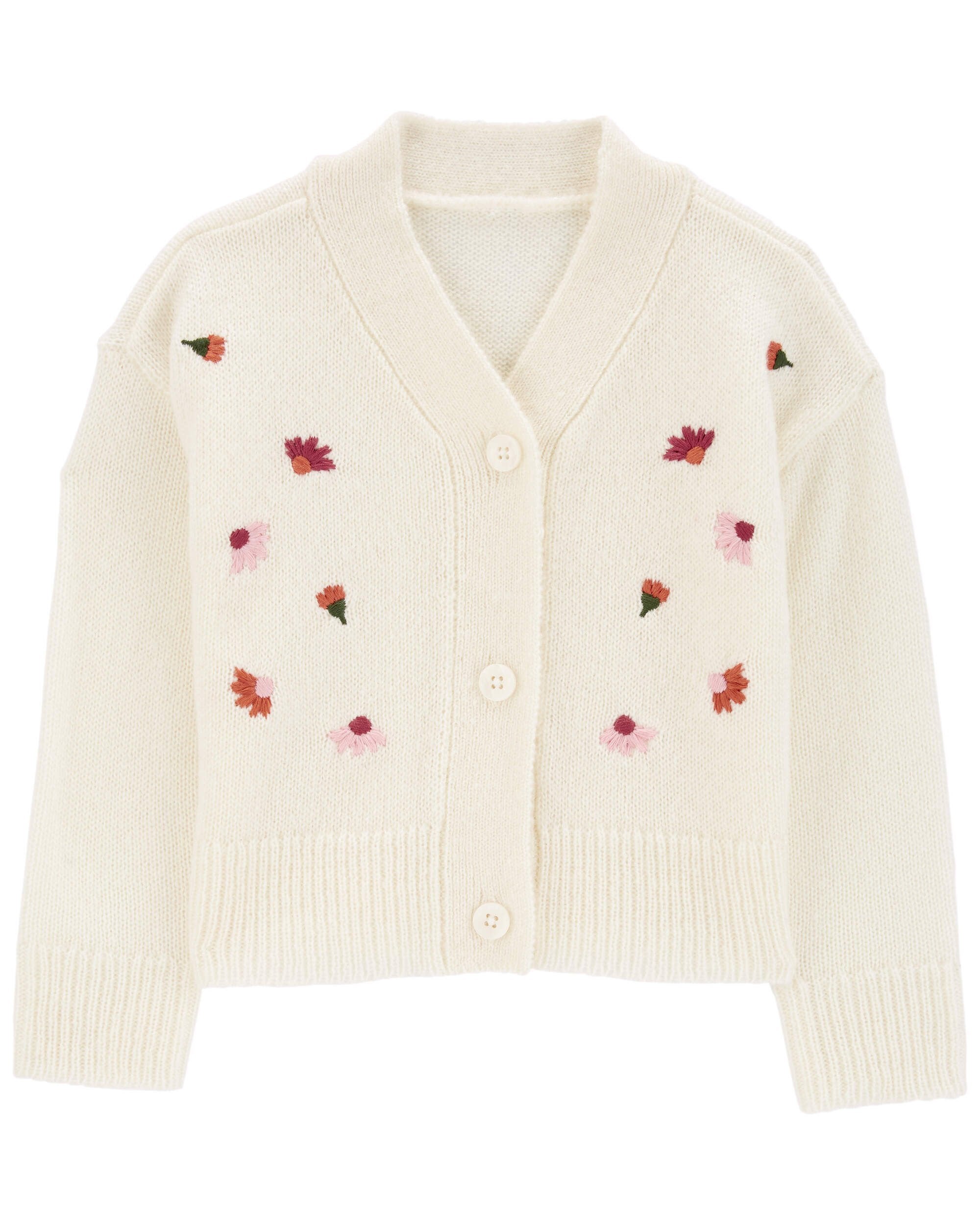 Baby Floral Sweater Knit Cardigan Carter s Carter s