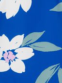 Blue - Baby Floral 1-Piece Rashguard, Selected